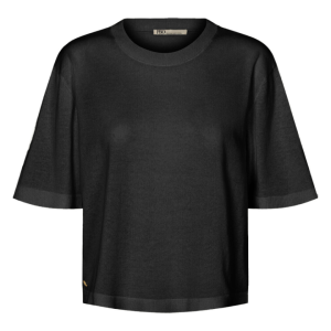 Konto Knit Blouse – Black