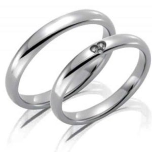 Forlovelsesring/giftering i titan