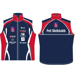 FET SKIKLUBB CAS Mikrofiber Vest Unisex