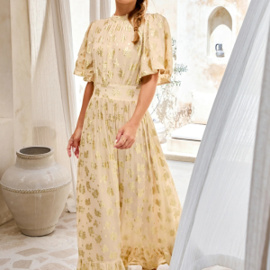 Heena Dress – Sunkissed/gold
