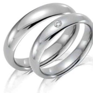 Forlovelsesring/giftering i titan