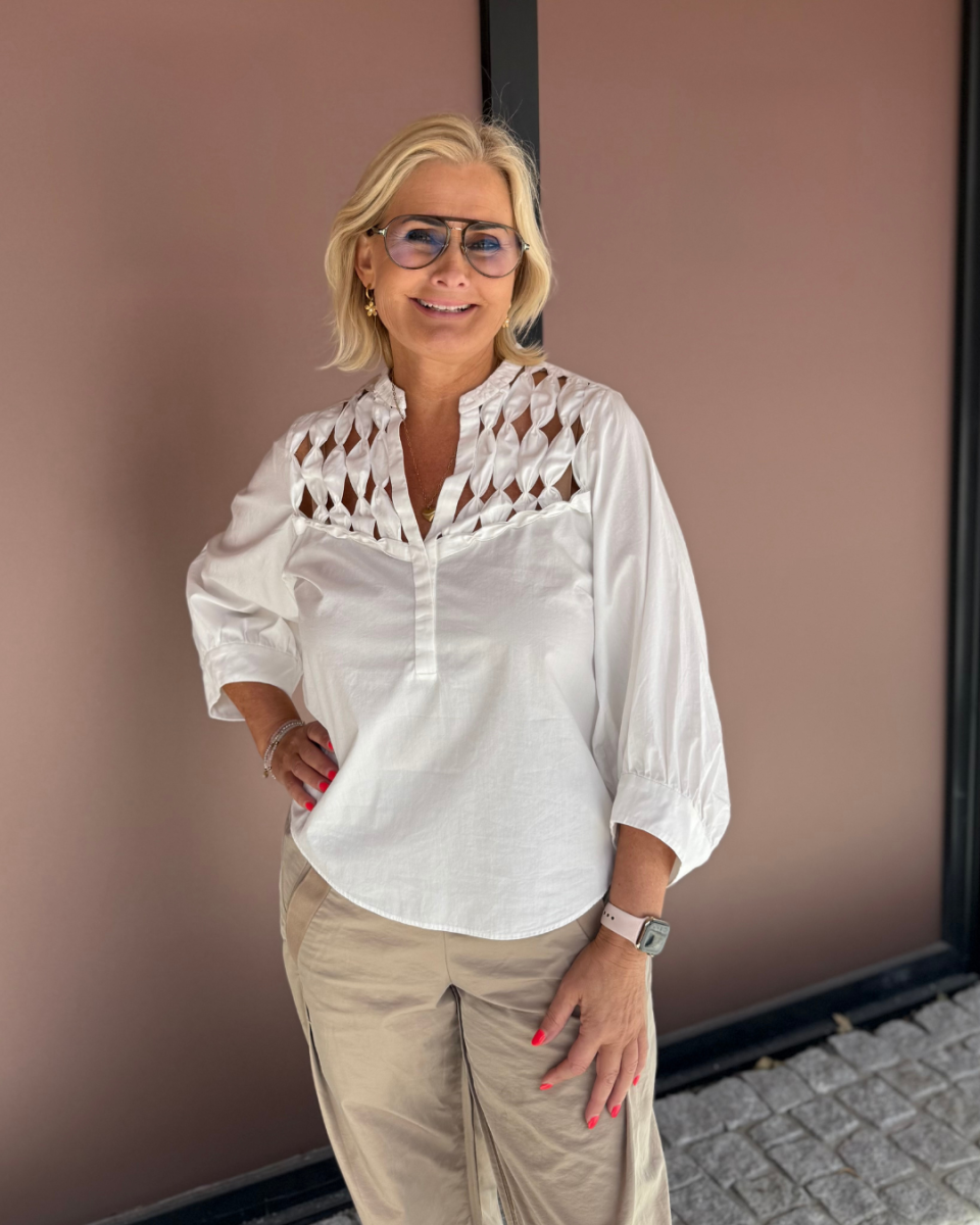 Carmen, blouse – White - Image 2
