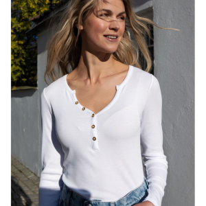 Fanny Longsleeve – White