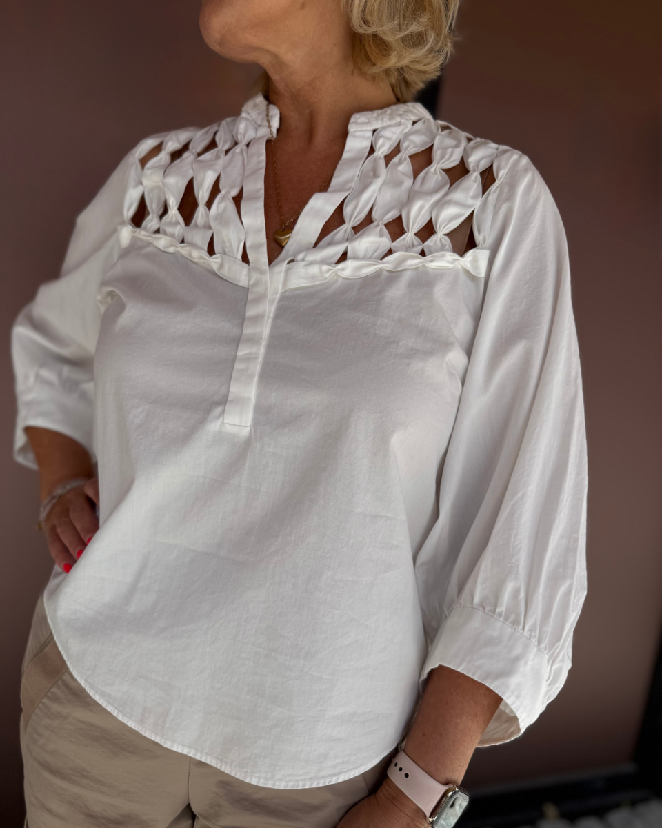 Carmen, blouse – White - Image 4
