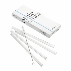 Smoothie Glass Straw, Set of 4